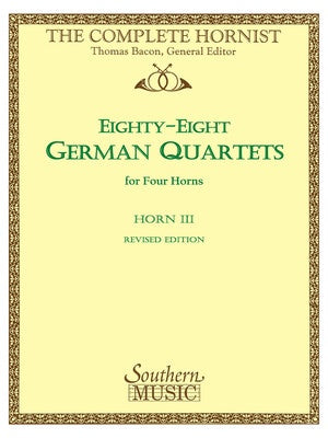 88 GERMAN QUARTETS HORN 3