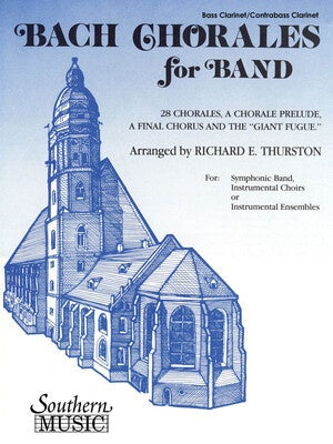 BACH CHORALES FOR BAND BASS/CONTRA CLARINET