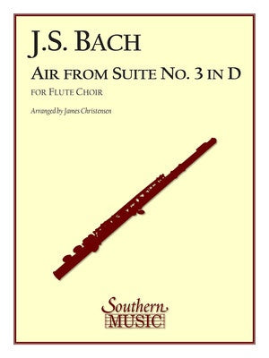 BACH - AIR FROM SUITE NO 3 IN D FOR FLUTE CHOIR (POD)