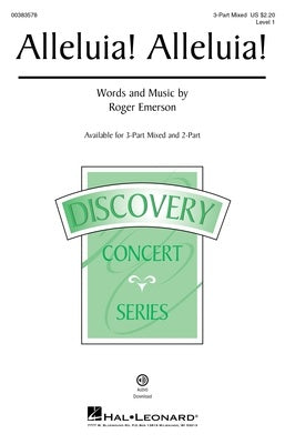 ALLELUIA! ALLELUIA! 3 PART MIXED