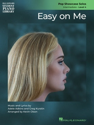 ADELE - EASY ON ME INTERMEDIATE PIANO SOLO S/S
