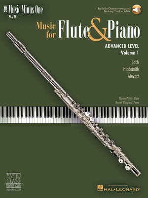 ADVANCED FLUTE SOLOS VOL 1 BK/CD