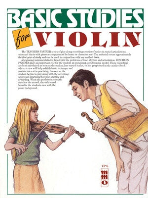 BASIC STUDIES FOR VIOLIN TEACHERS PARTNER BK/CD