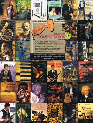 BEGINNING FRENCH HORN SOLOS VOL 1 BK/CD