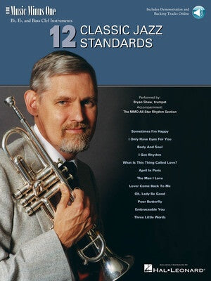 12 CLASSIC JAZZ STANDARDS B FLAT E FLAT BC BK/CD