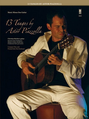 13 TANGOS BY ASTOR PIAZZOLLA GUITAR BK/CD