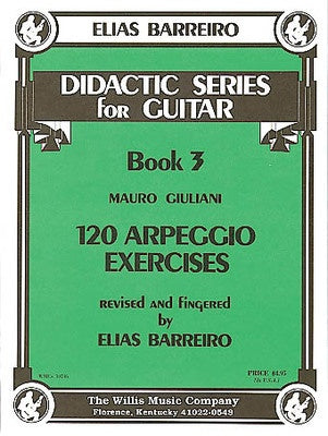 120 ARPEGGIO EXERCISES