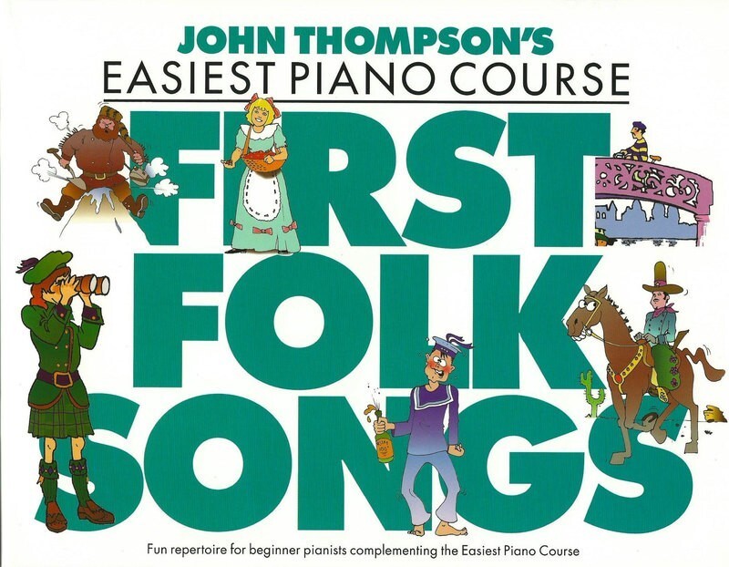 EASIEST PIANO COURSE FIRST FOLK SONGS