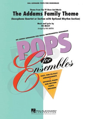 ADDAMS FAMILY THEME SAX ENS (POD) PENS2-3