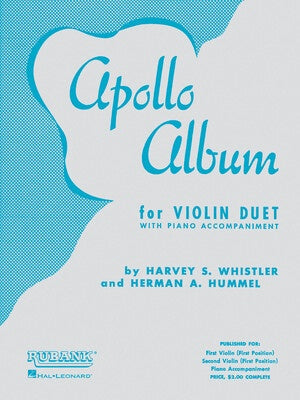 APOLLO ALBUM VLN DUET/PNO ARR HUMMEL