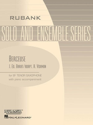BERCEUSE TENOR SAX/PNO ARR VOXMAN