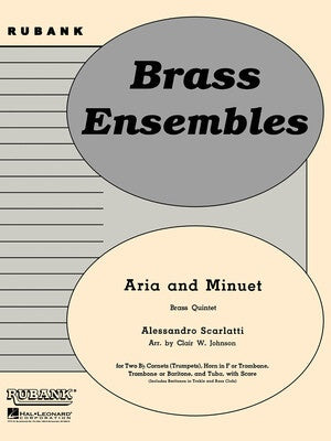 ARIA AND MINUET BRASS QUINTET ARR JOHNSON