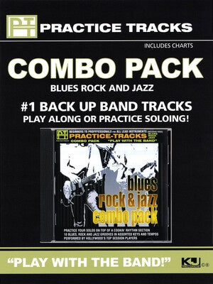 BLUES ROCK & JAZZ COMBO PACK CDROM 9 X 12