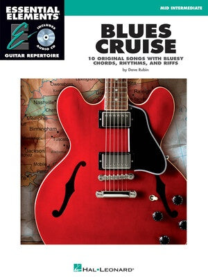 BLUES CRUISE EARLY INTERMEDIATE GUITAR BK/CD EE