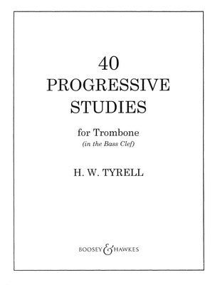 40 PROGRESSIVE STUDES TROMBONE