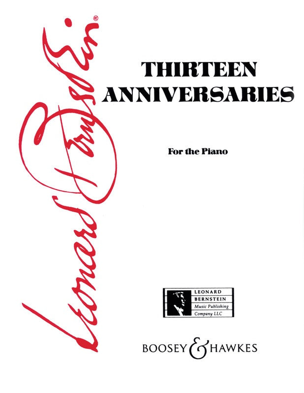 BERNSTEIN - 13 ANNIVERSARIES FOR PIANO