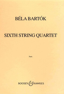 BARTOK - STRING QUARTET NO 6 SET OF PARTS (1939)