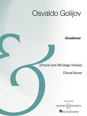 AINADAMAR (FOUNTAIN OF TEARS) CHORAL SCORE