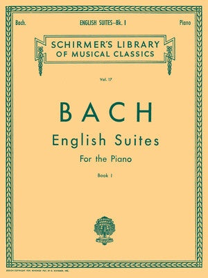 BACH - ENGLISH SUITES BK 1 FOR PIANO