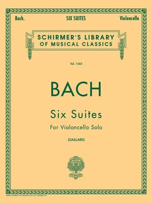 BACH - 6 SUITES FOR CELLO SOLO