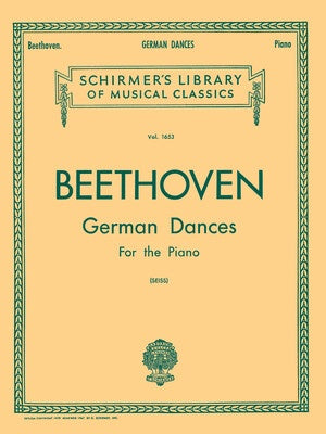 BEETHOVEN - GERMAN DANCESFOR PIANO