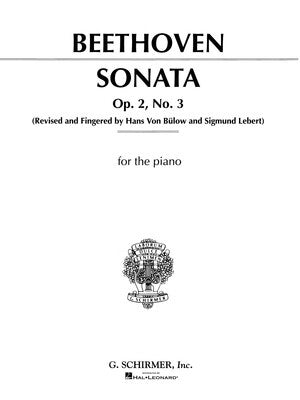 BEETHOVEN - SONATA C MAJOR OP 2 NO 3 PIANO