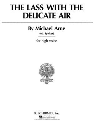 ARNE - THE LASS WITH DELICATE AIR HIGH VOICE