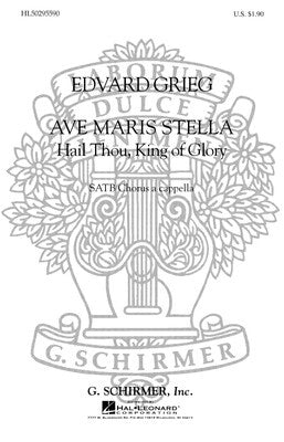 AVE MARIS STELLA SATB A CAPPELLA