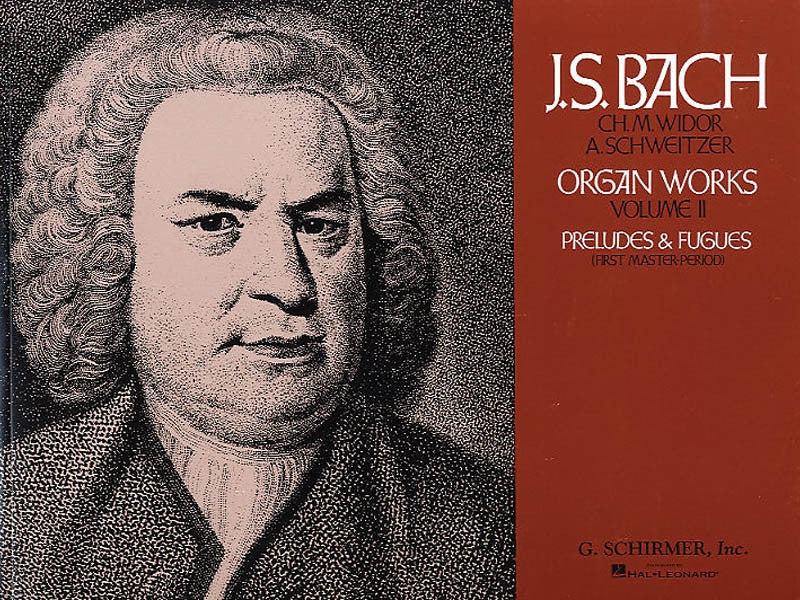 BACH - ORGAN WORKS VOL 2 PRELUDES AND FUGUES