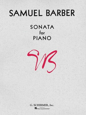 BARBER - SONATA OP 26 FOR PIANO