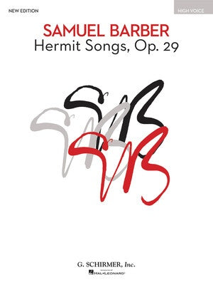 BARBER - HERMIT SONGS OP 29 HIGH VOICE/PIANO