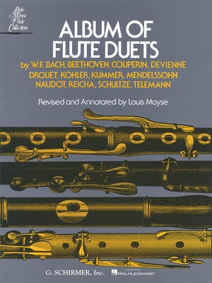 ALBUM OF FLUTE DUETS ED MOYSE