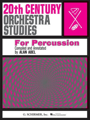 20TH CENTURY ORCHESTRA STUDIES FOR PERCUSSION