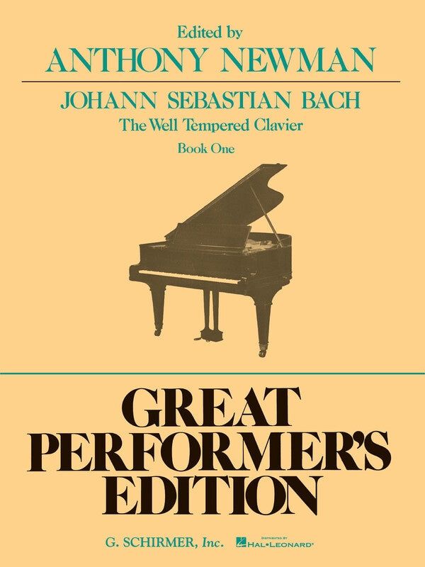 BACH - WELL TEMPERED CLAVIER BK 1 ED NEWMAN