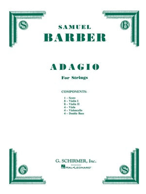 BARBER - ADAGIO FOR STRINGS OP 11 FULL SCORE