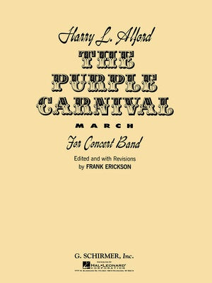 ALFORD - THE PURPLE CARNIVAL MARCH CB4-5 SC/PTS