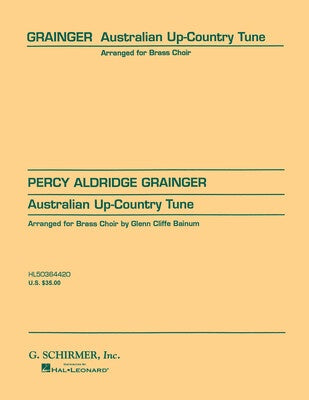 AUSTRALIAN UP COUNTRY TUNE FOR BRASS CHOIR SC/PTS