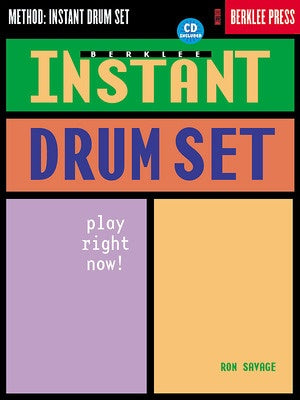 BERKLEE METHOD INSTANT DRUM SET BK/CD