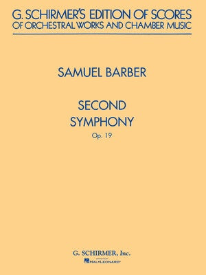 BARBER - SYMPHONY NO 2 OP 19 FULL SCORE