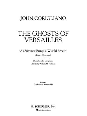 AS SUMMER BRINGS A WISTFUL BREEZE FOR 2 SOPRANOS