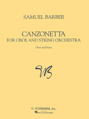 BARBER - CANZONETTA FOR OBOE/PIANO