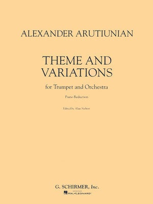 ARUTIUNIAN - THEME & VARIATIONS TRUMPET/PIANO