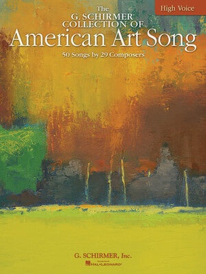 AMERICAN ART SONG COLLECTION HIGH VOICE/PIANO
