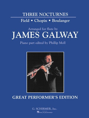 3 NOCTURNES FOR FLUTE/PIANO ED GALWAY