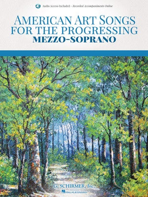 AMERICAN ART SONGS FOR PROGRESSING MEZZO-SOPRANO BK/OLA