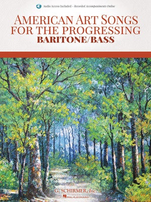AMERICAN ART SONGS FOR THE PROGRESSING BARITONE/BASS BK/OLA