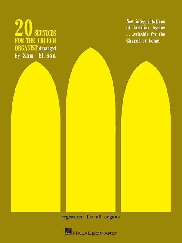 20 SERVICES FOR THE CHURCH ORGANIST