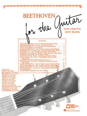 BEETHOVEN FOR THE GTR ARR BLOCK