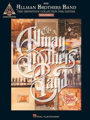 ALLMAN BROTHERS DEFINITIVE COLLECTION GUITAR V1 TAB RV