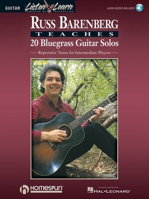 BARENBERG TEACHES 20 BLUEGRASS GTR SOLOS BK/CD